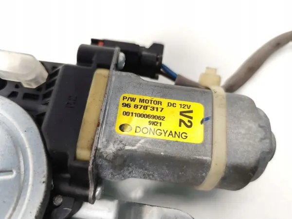 Elevador de ventana eléctrico delantero derecho Chevrolet Aveo OEM 96870317 image 7
