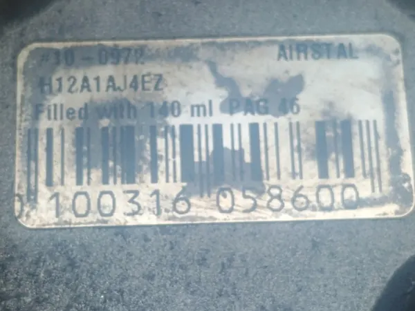 Compresor de Aire Acondicionado Mazda 1.8 2.0 H12A1AJ4EZ image 4