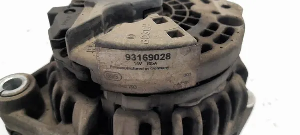 OPEL ASTRA H III 1.9 CDTI Vaihtovirtalähde 93169028 image 4