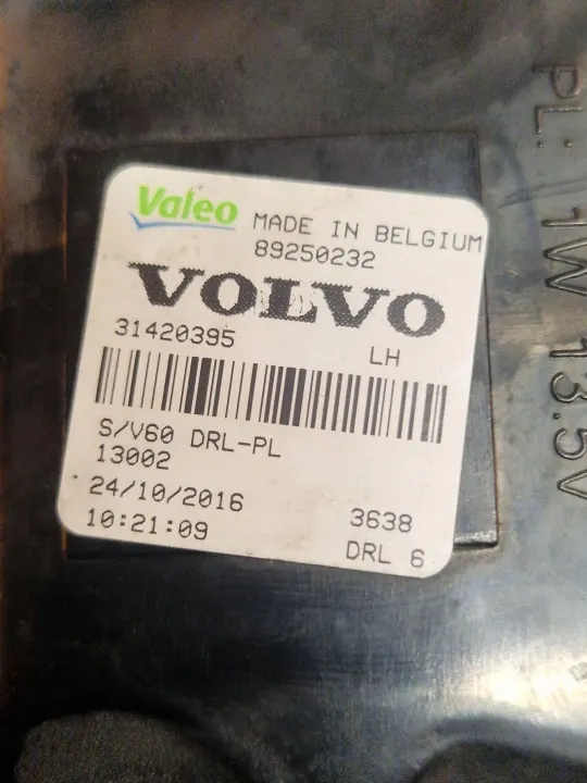 Linker dagrijlicht OEM 31420395 voor Volvo V60 image 4