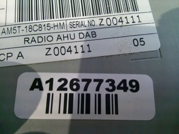 Rádio CD FORD AM5T-18C815-HM para Fiesta MK7 image 9
