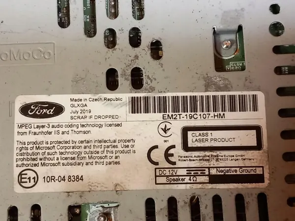 Lecteur Radio Navigation Ford Edge II OEM EM2T-19C107-HM image 3