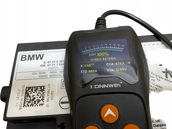 AGM-batteri OEM 9381845 12V 60Ah för BMW image 5
