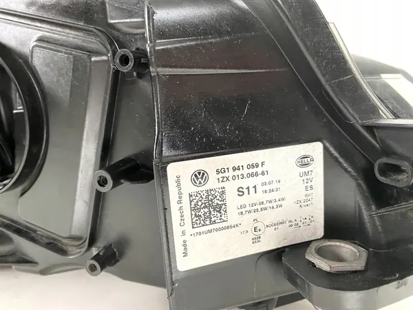 VW Golf VII Lift GTE Farol Esquerdo Dianteiro Full LED 5G1941059F image 5