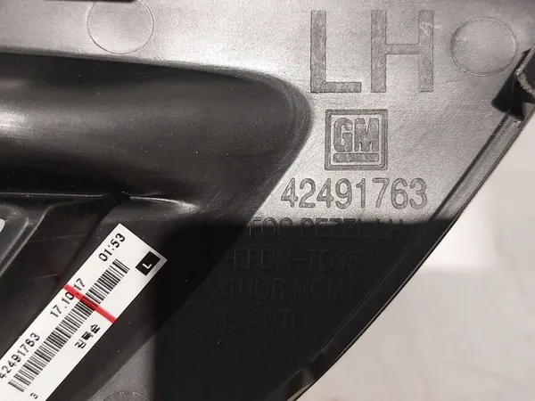 Griglia faro antinebbia anteriore sinistra Buick Encore I 2019 OEM image 4