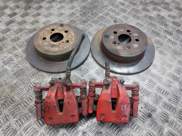 OEM TARCZE HAMULCOWE TYŁ + ZACISKI TOYOTA AVENSIS T25 image 2