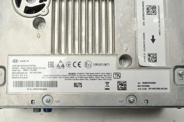 OEM 96560-J7576WK Écran Navigation Kia Xceed image 8