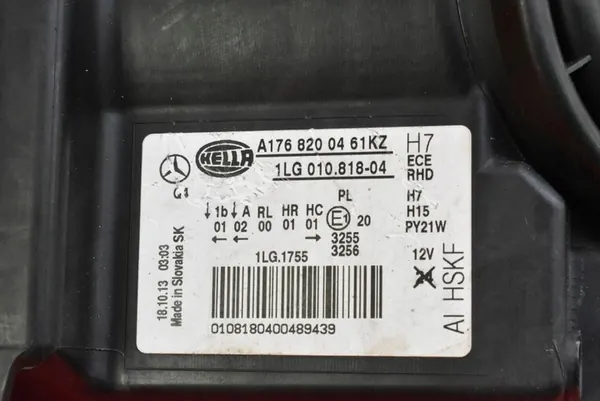 Rechter Koplamp Mercedes A-Klasse W176 12-18 A1768200461KZ image 8