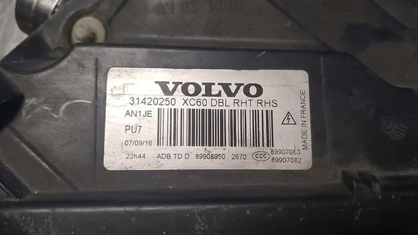 VOLVO XC60 LIFT XENON OIKEA AJOVALO image 3