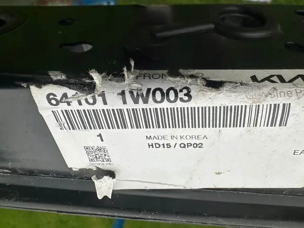 KIA RIO 3 III 2011-2017 Frontverstärkung OEM image 5