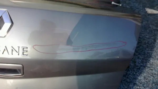 REAR DOOR RENAULT MEGANE II SEDAN OEM 7751474292 image 2