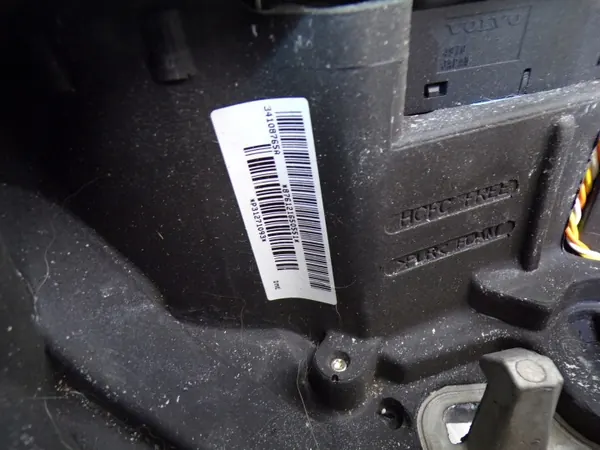 Volvo Lenkrad + Airbag OEM 31271093 Leder image 6