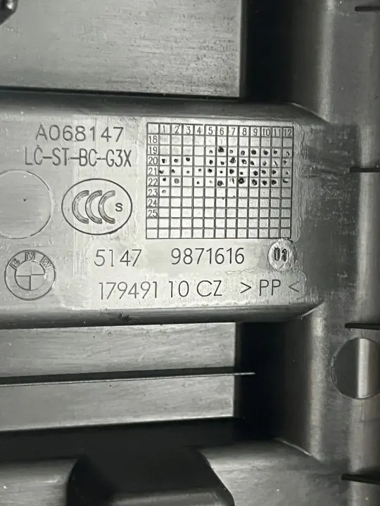 BMW OEM 9871616 Bac de coffre arrière droit image 4