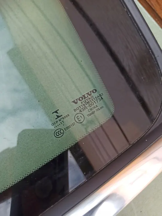 Begagnad bakre karossglas OEM 31889019 för Volvo S90 II Long image 3