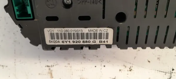 SKODA FABIA I 1.4 KÄYNNISTYSSETTI 047906033H image 6