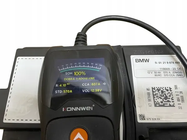 AGM-batteri OEM 9878488 12V 50Ah för BMW/MINI image 6