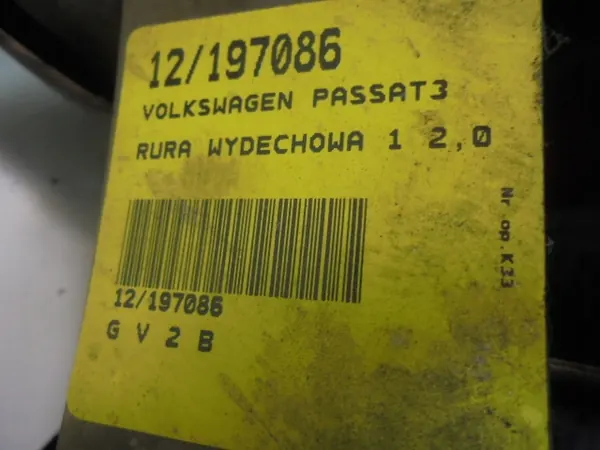 VW Passat B3 Keräinputki OEM AK-12-718099 image 4