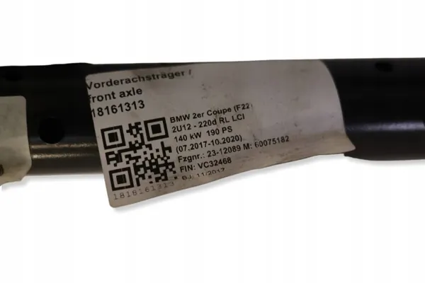 Etutraverssivaunu OEM PRZODMWGK BMW 13-17 image 5