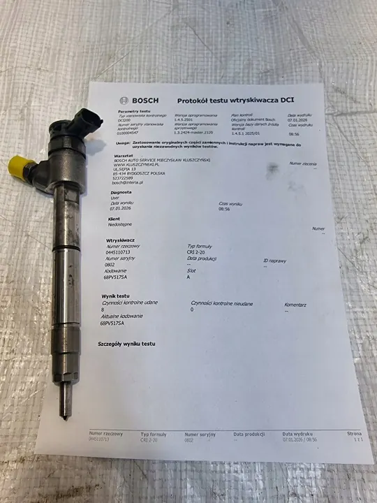 Inyector OEM 0445110713 para Opel Insignia B 2.0 CDTI image 2