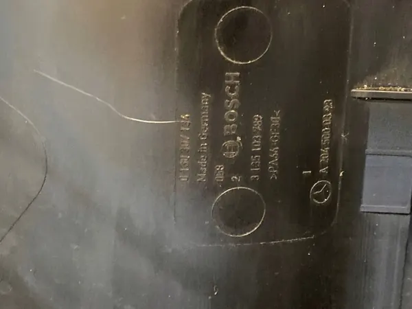 Radiator Set Mercedes W207 2.2 CDI A2045000323 image 4