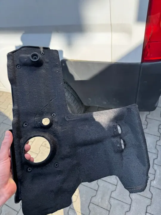 Citroen DS3 10-16 1.6 eHDI Cubierta Motor OEM 9676239080 image 3