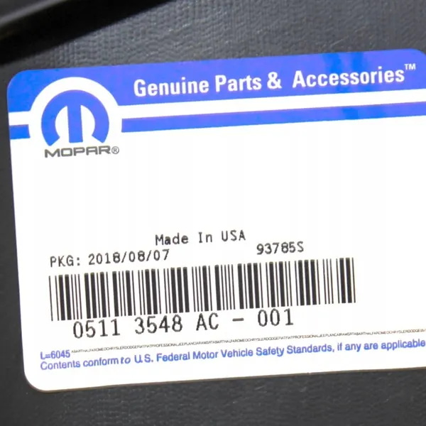 Parabrisas Dodge Caravan usado OEM 05113548AC image 8