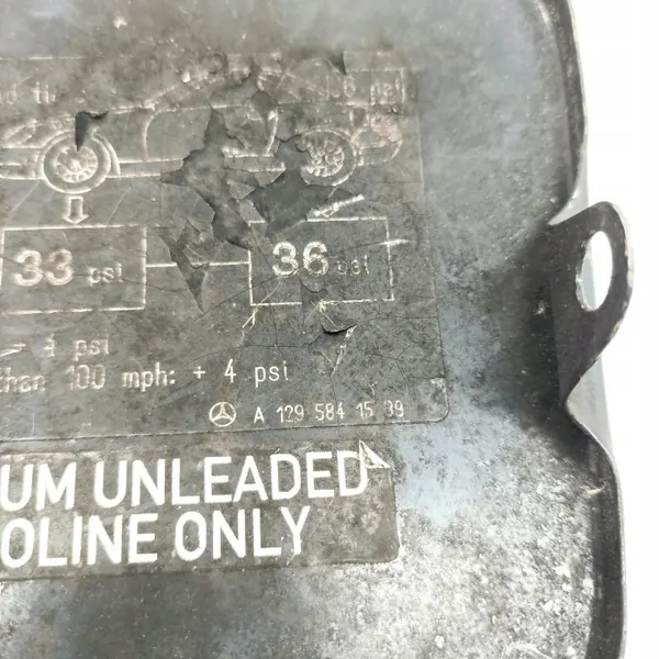 Polttoainesäiliön kansi OEM A1295841539 Mercedes-Benz SL image 7