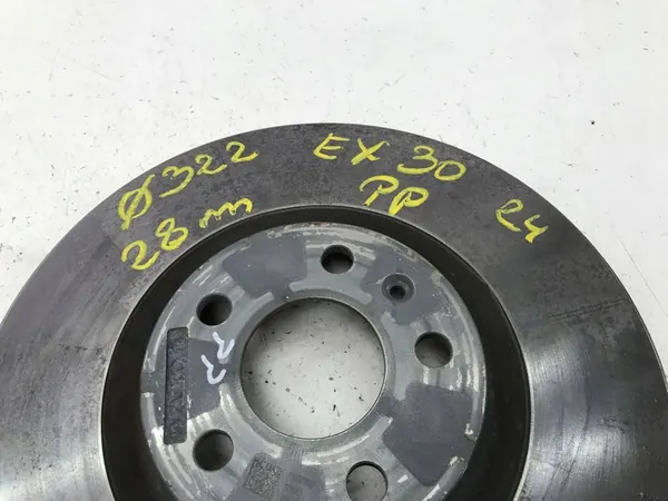 VOLVO EX30 2024 2025 EV Disco de Freio 322mm Frontal 80000597 image 2