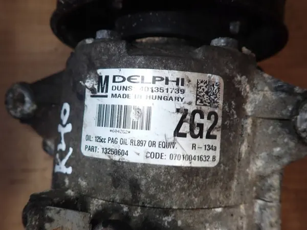 Opel OE 13250604 Begagnad AC-kompressor image 3