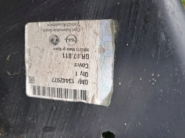 Opel Zafira B Motorhuv Isolering 13442977 image 2