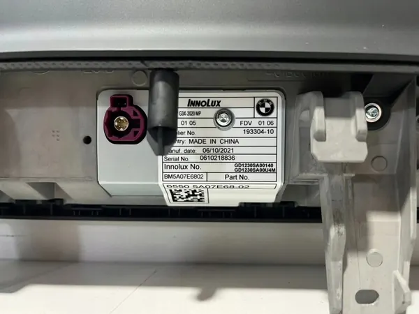 Pantalla Navegación BMW 5A07E68 12,3" Usada image 6