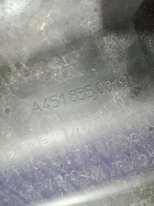 Smart ForTwo 451 Övre Vindrutslist OEM - Fram image 3