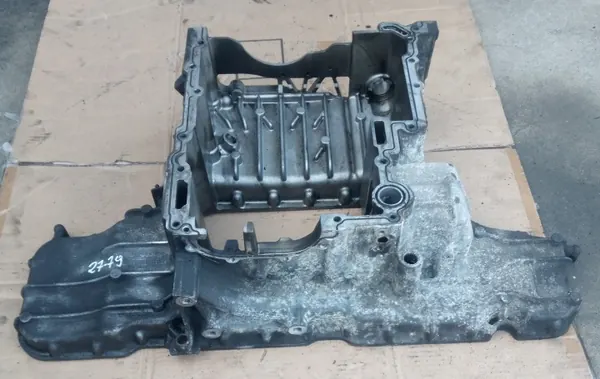 Cárter de aceite usado OEM 059103603AH para Audi 2.7/3.0 TDI image 2