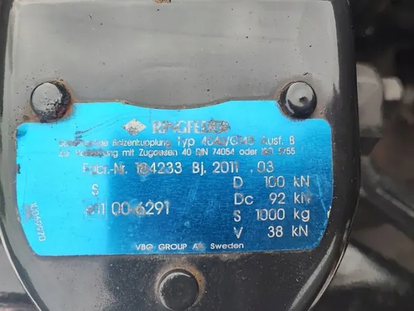 Ringfeder 4040/G145 dragkrok OEM 15990592 image 3