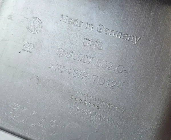 VW Tiguan 2020 Diffusore Spoiler Anteriore image 9