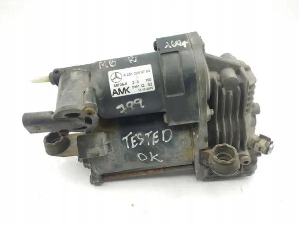 Mercedes-Benz ML W164 bakluftfjädring kompressor OEM A2513200704 image 2