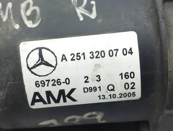 Mercedes-Benz ML W164 bakluftfjädring kompressor OEM A2513200704 image 7