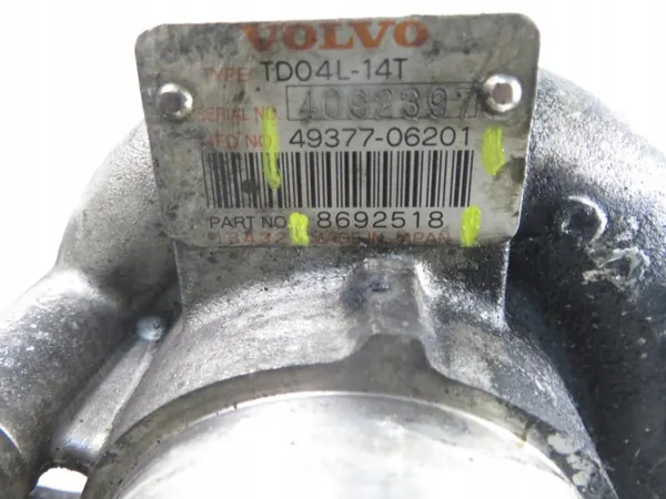 Turbolader Volvo OE 8692518 - Gebraucht image 5