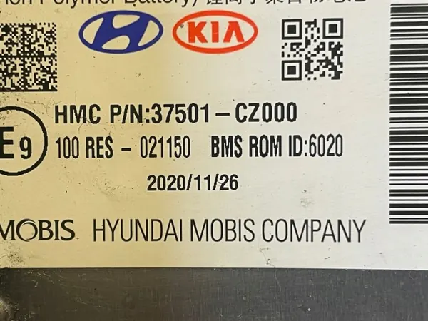 Hybride accu OEM 37501-CZ000 100Ah voor Hyundai Tucson IV image 8