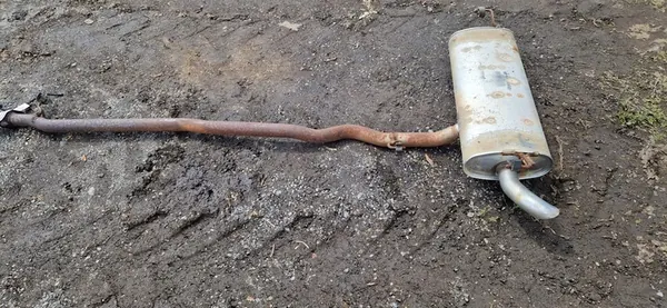 Nissan Qashqai J10 1.6 DCI Exhaust Muffler image 1