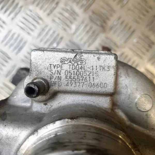 Turbo Saab OEM TD04111TK3 para 9-3 2.0L 113kw image 7