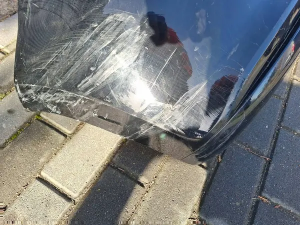 Paraurti Posteriore VW Polo 6R6 Bianco 12-16 image 10