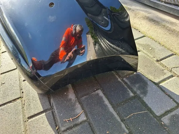 Paraurti Posteriore VW Polo 6R6 Bianco 12-16 image 4