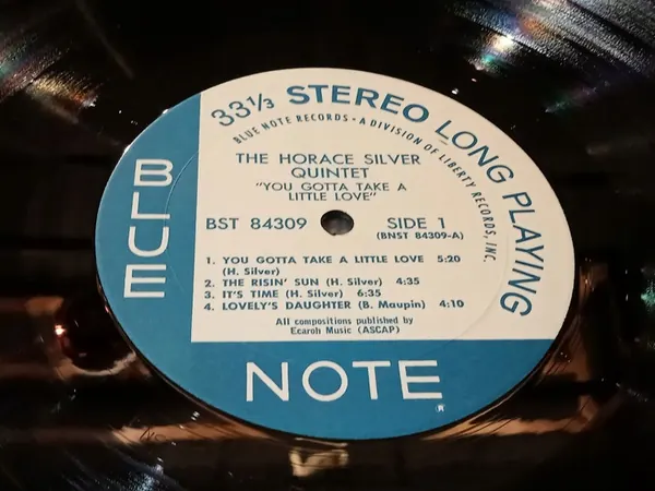 The Horace Silver Quintet – You Gotta Take A Little Love, LP image 3