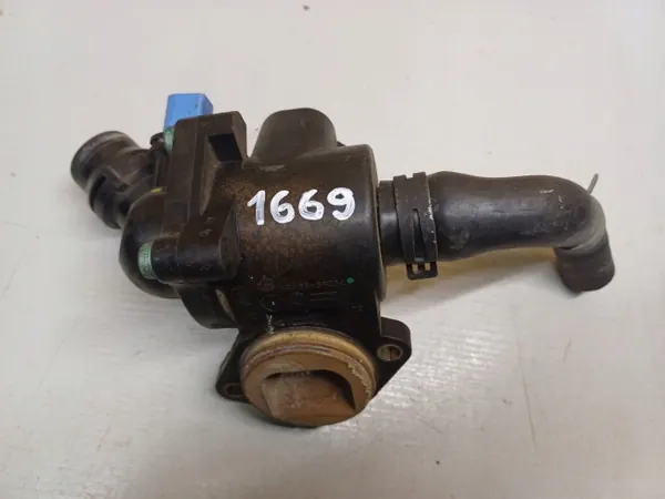 Carcasa Termostato Corta OEM 06B121111G Audi A4 B7 image 2