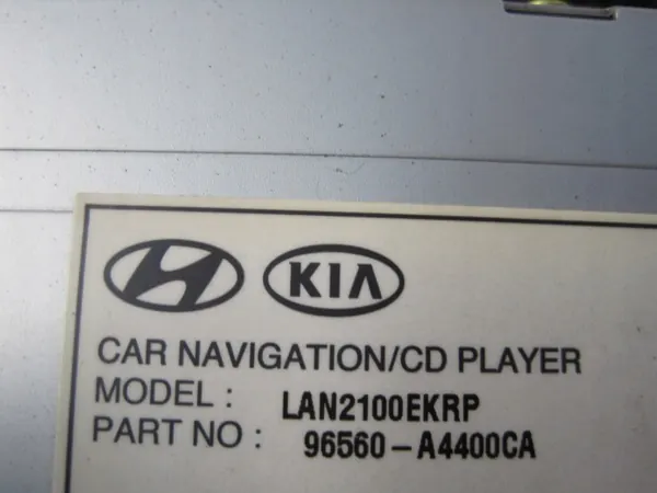 Radio Navigation Kia Carens IV OEM 96560-A4400 image 7