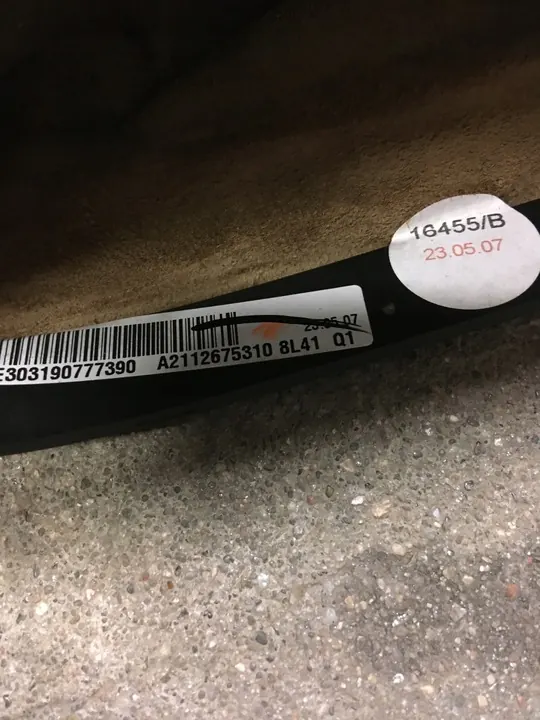 MERCEDES E-KLASA W211 Gear Shift Knob OEM A2112675310 image 4