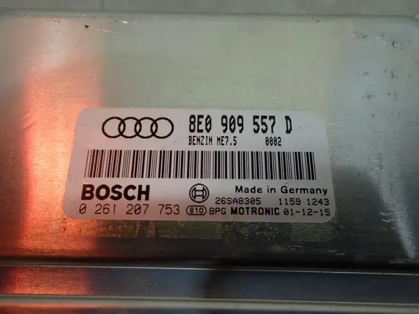 Motorcomputer OEM 0261207753 voor Audi A4 B6 image 4