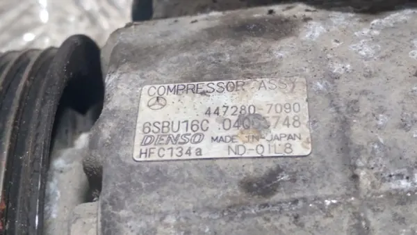 Mercedes Ilmastointikompressori OEM 4472807090 C-Class W204 image 5