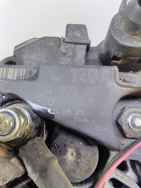 SEAT CORDOBA I 1.4 Vaihtovirtageneraattori 120A 074903025J image 5